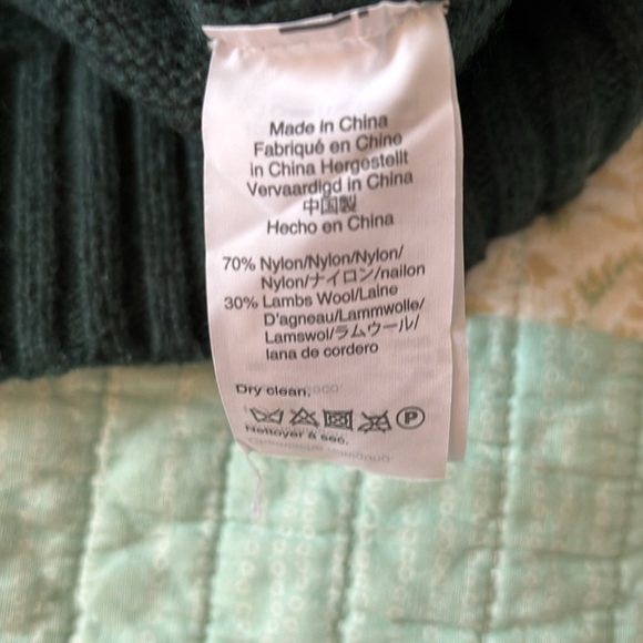 J.Crew Hunter green wool-blend pullover sweater - Picture 4 of 4